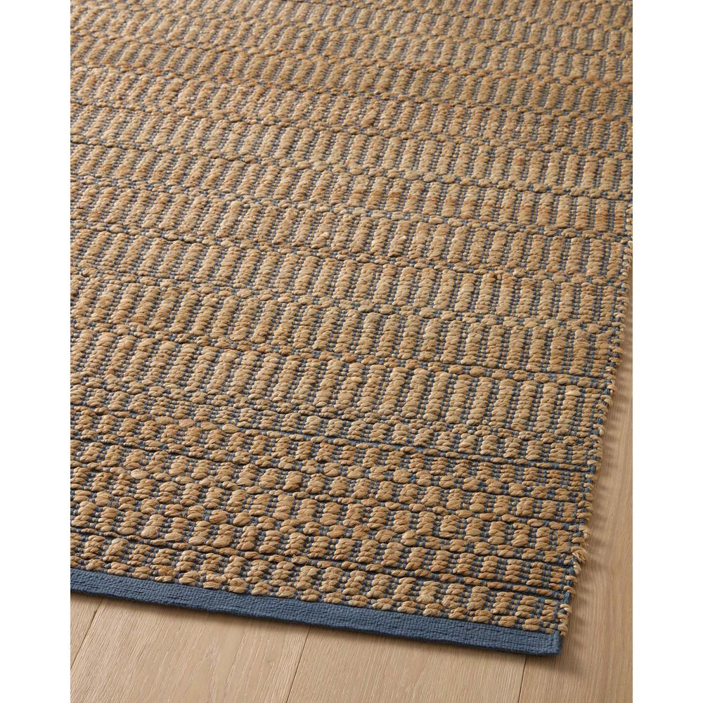 Angela Rose Colton 2&#39; x 3&#39; Natural and Navy Area Rug, , large