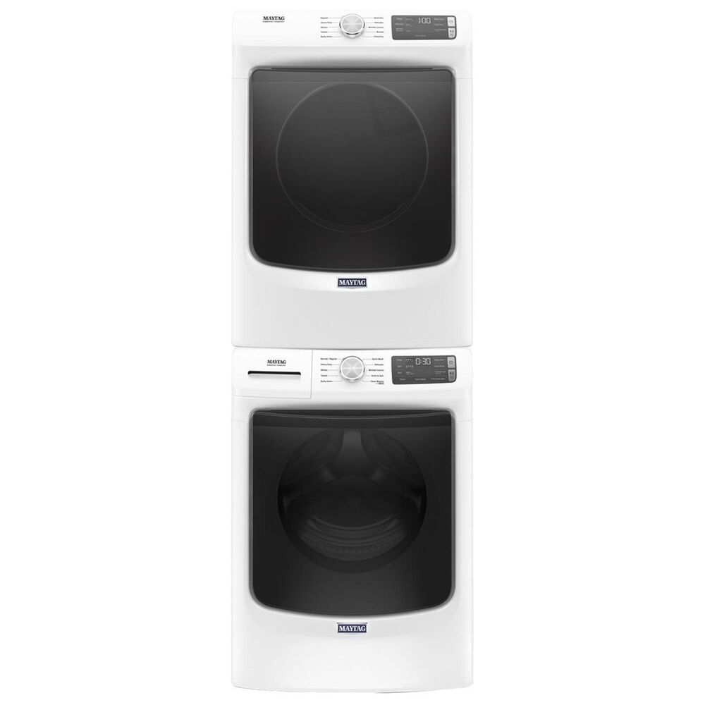 Maytag 27" Electric Dryer in White, , large