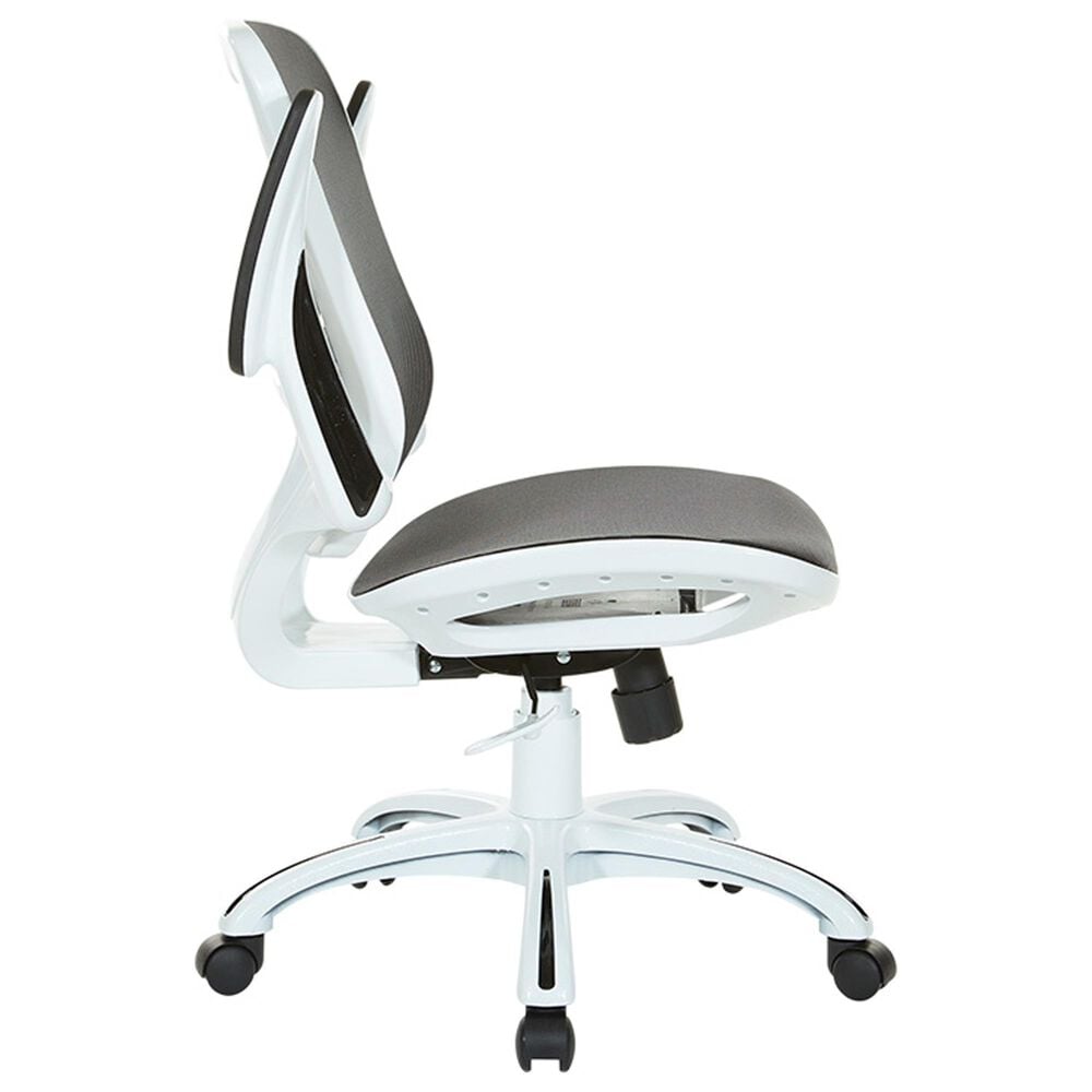 OSP Home Riley Mesh Back Office Chair in Black, , large