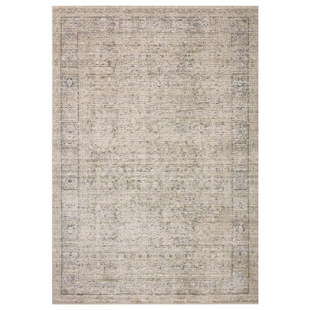 Amber Lewis x Loloi Alie 11"6" x 15"7" Taupe and Dove Area Rug, , large