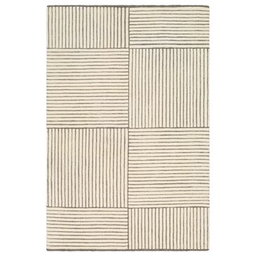 Surya Brook BKO2312 2" x 3" Charcoal and Beige Area Rug, , large