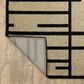 ROW by Oriental Weavers Quinn Geometric Beige and Black 7"10" x 10" Area Rug, , large