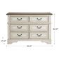 Ashley Realyn Youth Dresser in Chipped White, , large