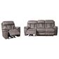 Blue River Estelle 2-Piece Power Reclining Sofa Set in Gunmetal, , large