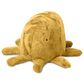 Jaxx Huggy The Octopus Sea Buddy Large Kids Stuffed Animal Bean Bag in Gold, , large
