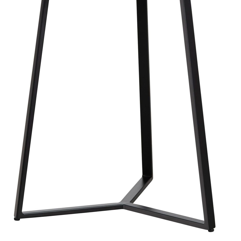 Slatehouse Zara Accent Table in Black and White, , large