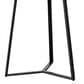 Slatehouse Zara Accent Table in Black and White, , large