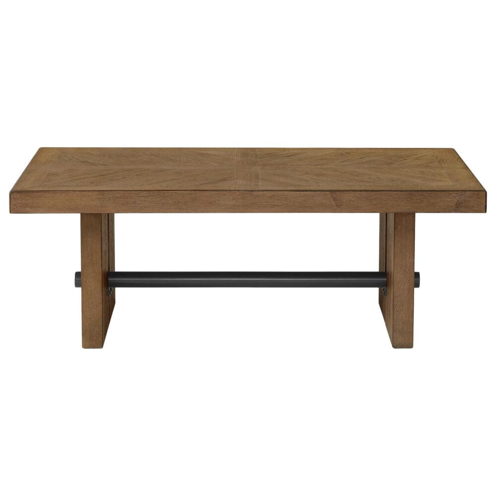 Hawthorne Furniture Landmark Coffee Table in Weathered Oak, , large