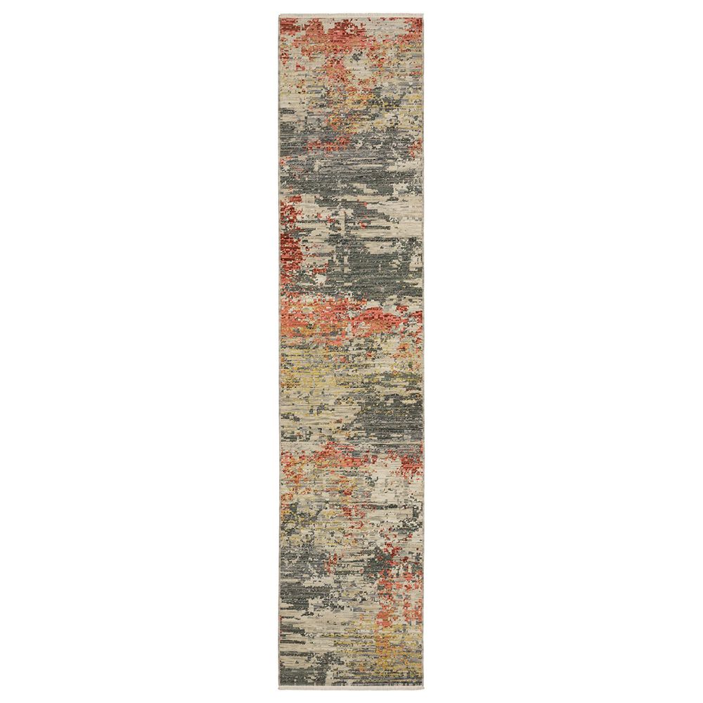 Oriental Weavers Soleri 2"6" x 12" Beige and Pink Runner, , large