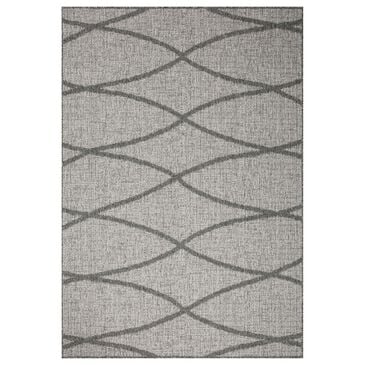 Loloi II Rainier 2"2" x 3"9" Dove and Grey Indoor/Outdoor Area Performance Rug, , large