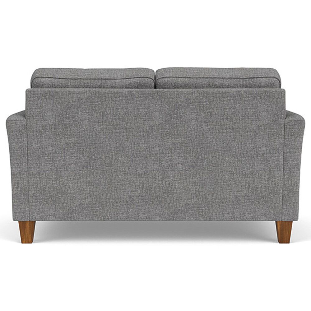 Flexsteel South Haven Stationary Loveseat in Gray Charcoal, , large
