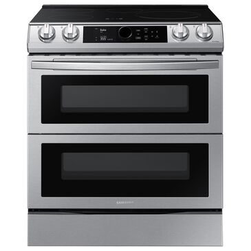 Samsung 6.3 Cu. Ft. Slide-In Dual Door Induction Range with Wi-Fi and Air Fry in Stainless Steel, , large