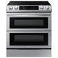 Samsung 6.3 Cu. Ft. Slide-In Dual Door Induction Range with Wi-Fi and Air Fry in Stainless Steel, , large