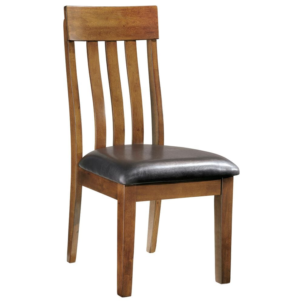 Ashley Ralene Dining Upholstered Side Chair in Medium Brown, , large