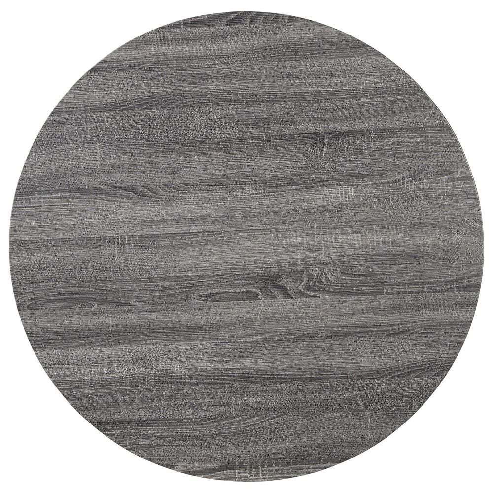 Ashley Centiar Round Dining Table in Black and Dark Charcoal, , large