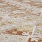 Karastan Windemere R1260 6"6" x 9"10" Terracotta Area Rug, , large