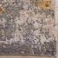 Rizzy Evolution Light Beige, Silver, Gold, Rust and Grey 8" x 10" Area Rug, , large