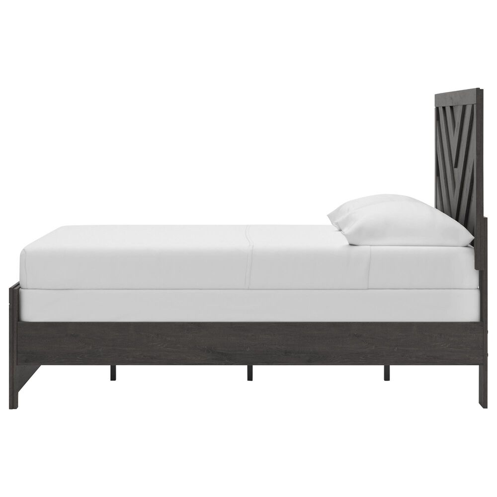 Ashley Prendonea 4-Piece Full Bedroom Set in Dark Charcoal, , large