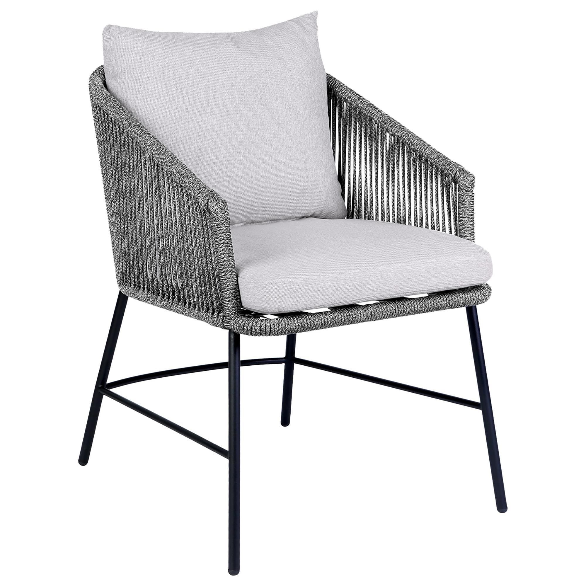Armen Living Koala Calica and Camino 5 Piece Patio Dining Set in