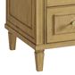 James Martin Vanities Lorelai 36" Single Vanity in Light Natural Oak with 3 cm Lime Delight Quartz Top, , large