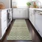 Dalyn Rug Company Burano BU6 2"3" x 7"6" Aloe Indoor/Outdoor Runner, , large
