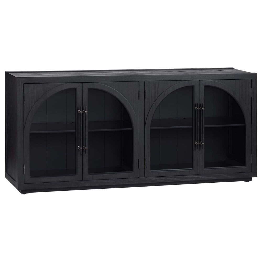 Crestview Collection Braxton 4-Door Sideboard in Black, , large