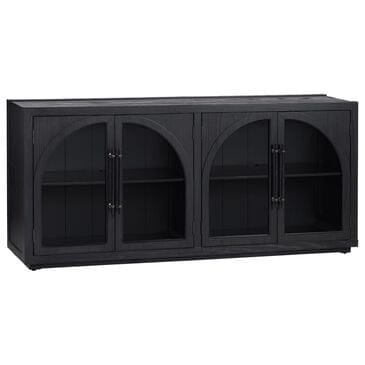 Crestview Collection Braxton 4-Door Sideboard in Black, , large