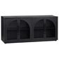 Crestview Collection Braxton 4-Door Sideboard in Black, , large