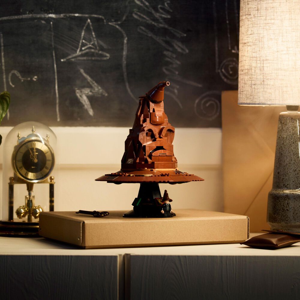 LEGO Harry Potter-Talking Sorting Hat Building Set, , large