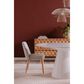 Moe"s Home Collection Otago 54" Round Dining Table in White - Table Only, , large