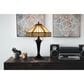 Cal Lighting 24" Tiffany Table Lamp in Dark Bronze, , large