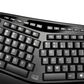 Adesso Wireless Ergo Keyboard and Laser Mouse Combo in Black, , large