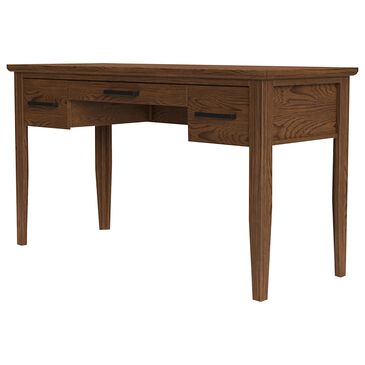 Endress International Cheyenne Writing Desk in Bourbon Oak, , large