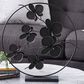Maple and Jade Leaves Sculpture in Black, , large