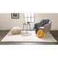 Feizy Luxe Velour White 4" x 6" Area Rug, , large