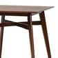 Baxton Studio Leena Counter Height Pub Table in Walnut Brown, , large