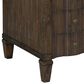 Hekman Linwood 3-Drawer Chairside Chest in Brown, , large