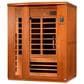 EZlife 3 Person ULTRA Low EMF (under 3MG) Far Infrared Sauna. INCLUDES 2 Backrests, , large
