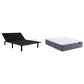 Serta Perfect Sleeper Signature Stevens Park Plush Queen Mattress with Serta Bronze Baselogic Adjustable Base, , large