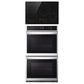 LG 2-Piece Kitchen Package with Print Proof Stainless Steel 9.4 Cu. Ft. Smart Double Wall Oven and Black 30" Induction Cooktop, , large
