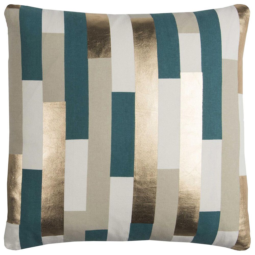 Rizzy Home Rachel Kate 20" x 20" Pillow Cover in Blue, , large