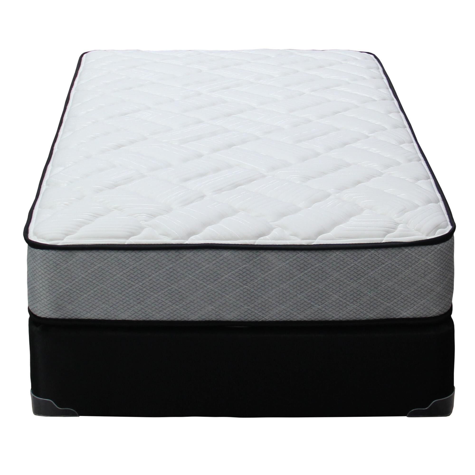 Omaha Bedding Health Rest Firm Twin Mattress with High Profile Box