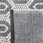 Safavieh Natura NAT476A 8" x 10" Ivory and Black Area Rug, , large