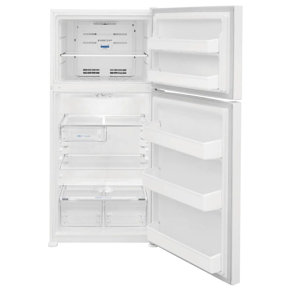 Frigidaire 18.3 Cu. Ft. Top Freezer Refrigerator in White, , large