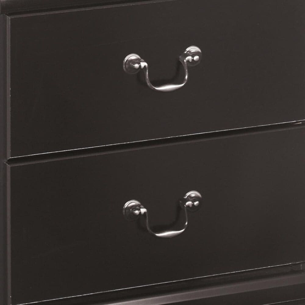 Ashley Huey Vineyard 2 Piece Twin Bedroom Set in Black, , large