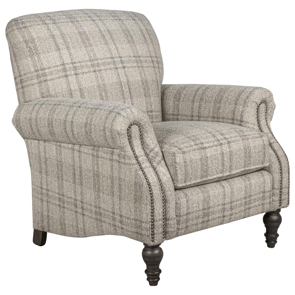 Smith Brothers High-Leg Accent Chair in Brown, , large