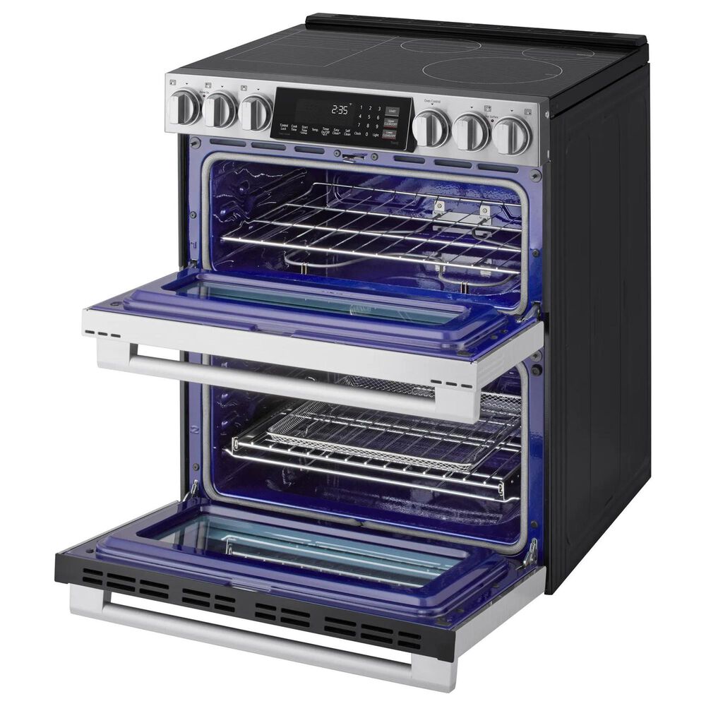 LG Studio 7.3 Cu. Ft. Double Oven Induction Slide-in Range in PrintProof Stainless Steel, , large