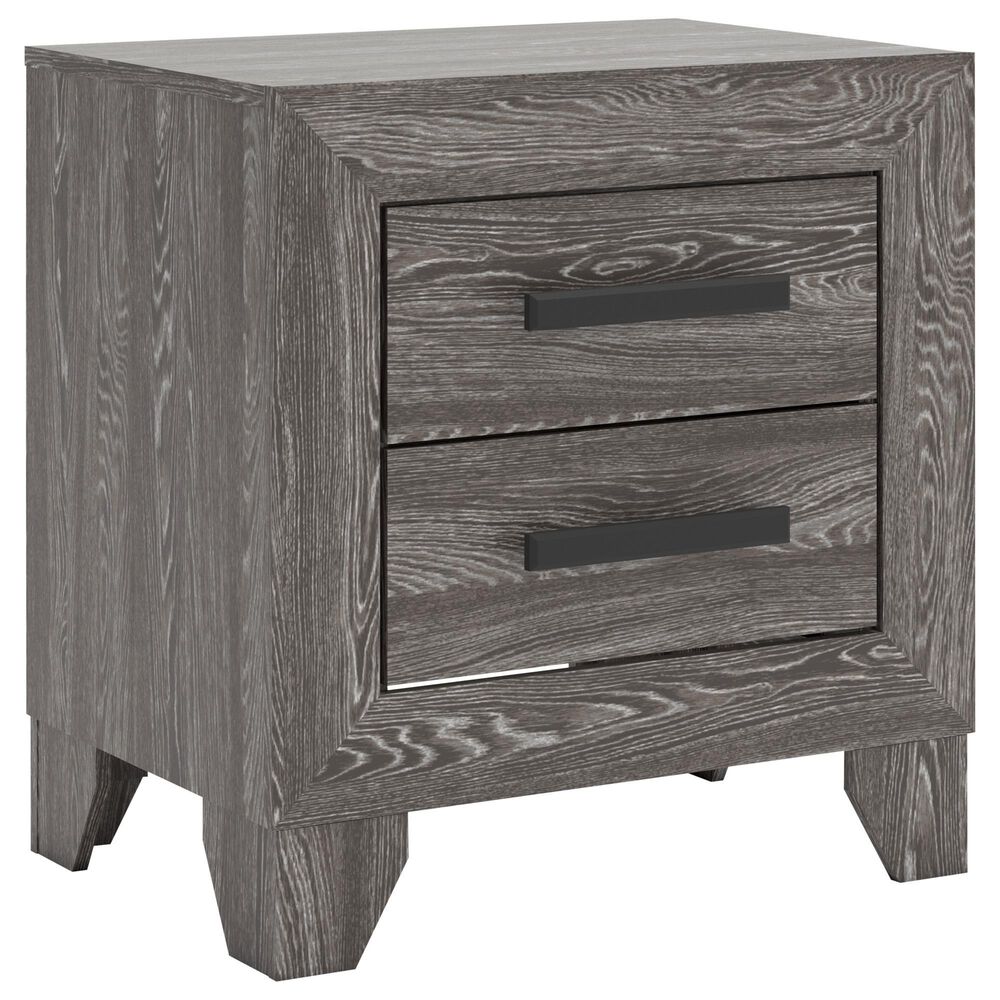 Ashley Sylveri 2-Drawer Nightstand in Gray, , large
