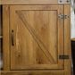 Walker Edison 58" Barn Door TV Stand with Side Doors in Barnwood, , large