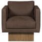 Vanguard Furniture Kendell Swivel Chair in Colossal Mink, , large